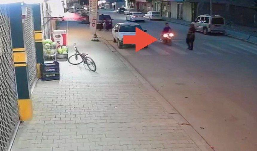 Elbistan’da Yaya Geçidinde Motosiklet Çarptı: Yaralıya Yardım Etmeden Kaçtı