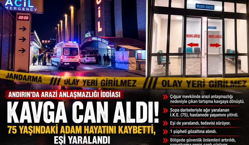 Kahramanmaraş’ta Arazi Anlaşmazlığı İddiası Kanlı Bitti