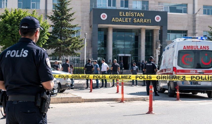 Elbistan'da Adliye Önünde Silahlı Kavga: 3 Yaralı