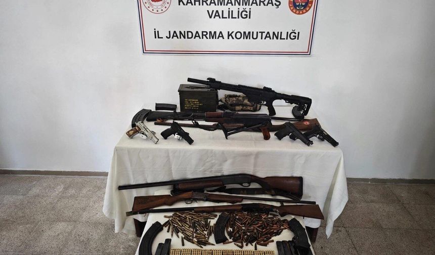 Kahramanmaraş ve Şanlıurfa’da Silah Ticareti Operasyonu: 3 Tutuklama