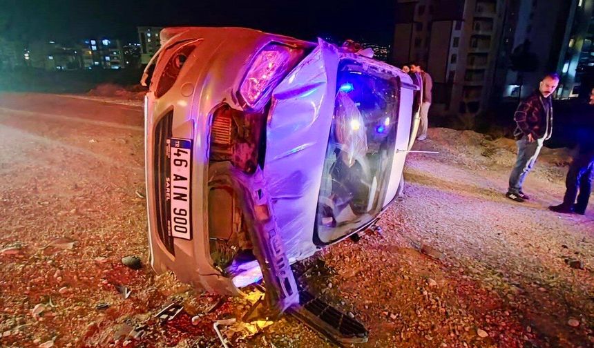 Kahramanmaraş’ta Trafik Kazası: 2 Yaralı