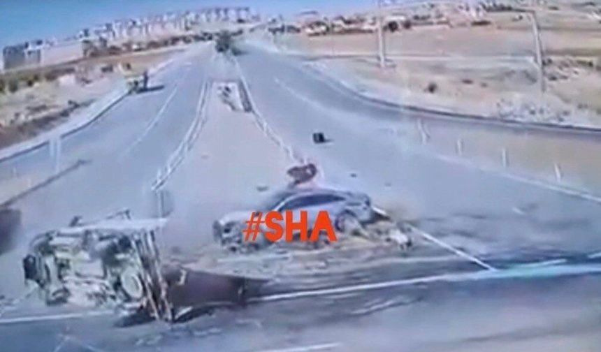 Kahramanmaraş’ta Feci Kazanın Güvenlik Kamerası Görüntüleri Ortaya Çıktı