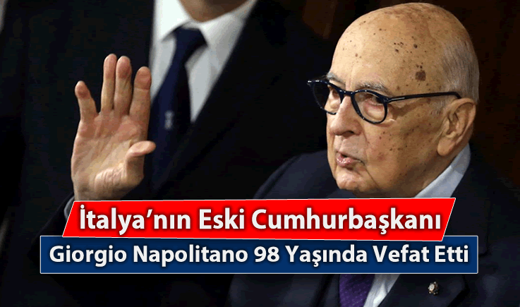İtalya'nın Eski Cumhurbaşkanı Giorgio Napolitano 98 Yaşında Vefat Etti