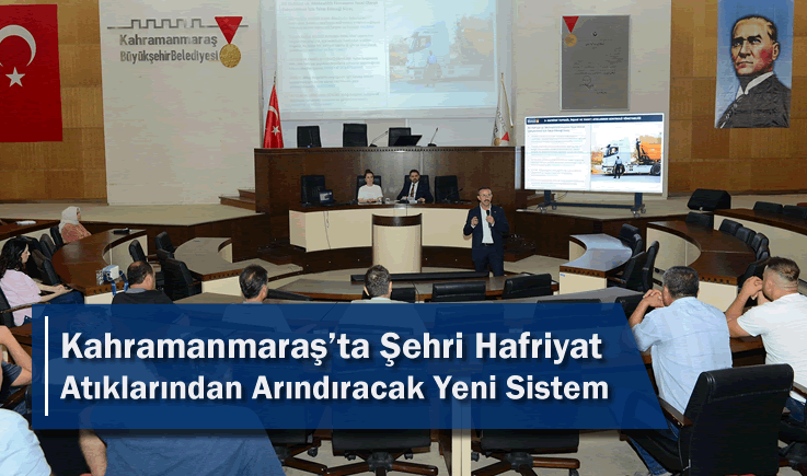 Kahramanmaraş'ta Şehri Hafriyat Atıklarından Arındıracak Yeni Sistem