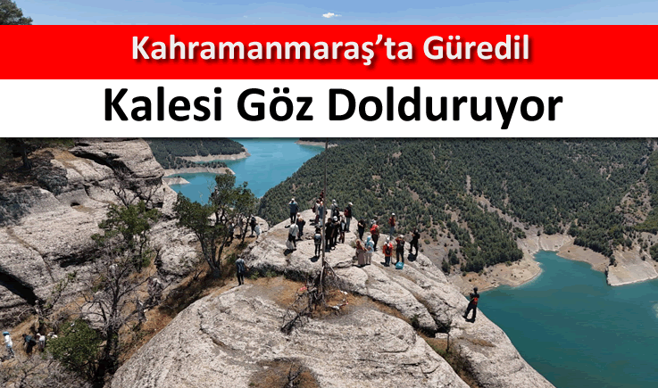 Kahramanmaraş'ta Güredil Kalesi göz dolduruyor