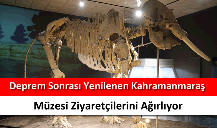 Deprem sonrası yenilenen Kahramanmaraş Müzesi ziyaretçilerini ağırlıyor