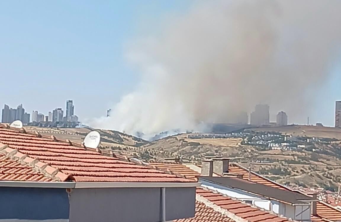 Kahramanmaraş’ta ziraat yangını korkuttu