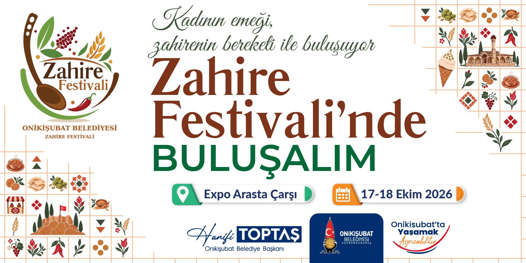 Kadın Emeği, Zahirenin Bereketiyle Buluşuyor: Onikişubat’ta Zahire Festivali Heyecanı
